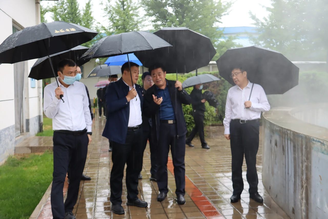 承德市生态环境局党组书记、局长尹崧莅临JXF吉祥坊集团考察调研